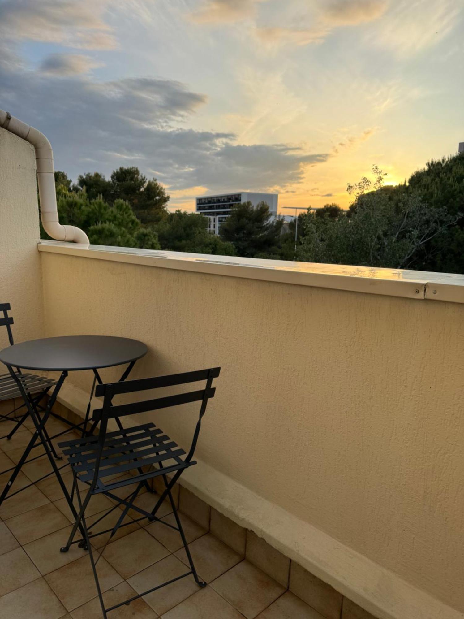 Appartement 50M2, Montpellier Ovalie, Clim-Balcon-Netflix Exterior foto